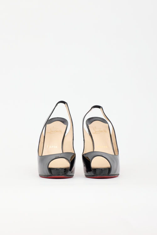 Christian Louboutin Patent Gamma Talon Heel