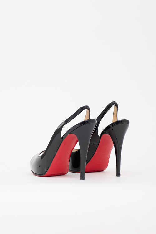Christian Louboutin Patent Gamma Talon Heel