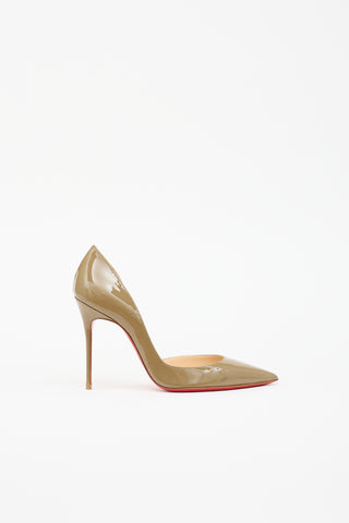 Christian Louboutin Patent Iriza D'Orsay Pump