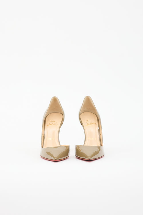 Christian Louboutin Patent Iriza D'Orsay Pump