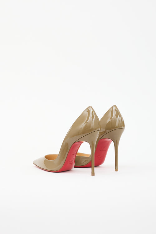 Christian Louboutin Patent Iriza D'Orsay Pump