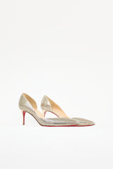 Christian Louboutin Patent Laser Cut Galupump Pump
