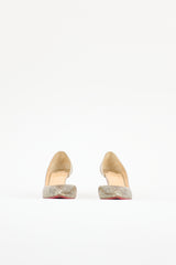 Christian Louboutin Patent Laser Cut Galupump Pump