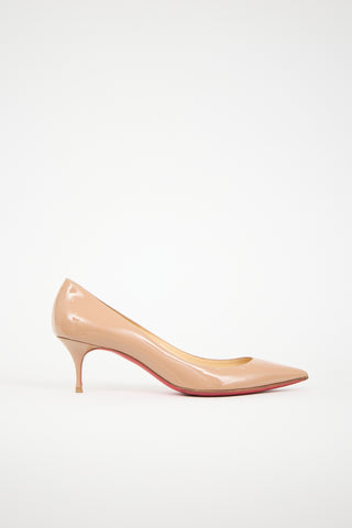 Christian Louboutin Patent Pigalle Follies 55 Pump