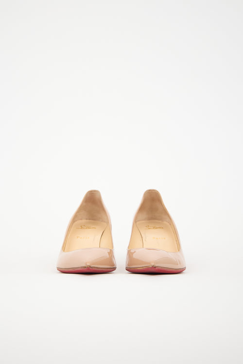 Christian Louboutin Patent Pigalle Follies 55 Pump