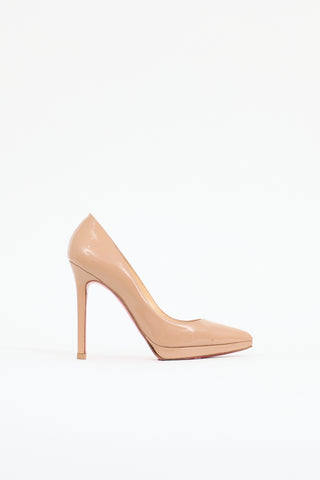 Christian Louboutin Patent Pigalle Plato Pump