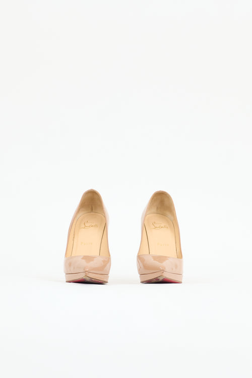 Christian Louboutin Patent Pigalle Plato Pump