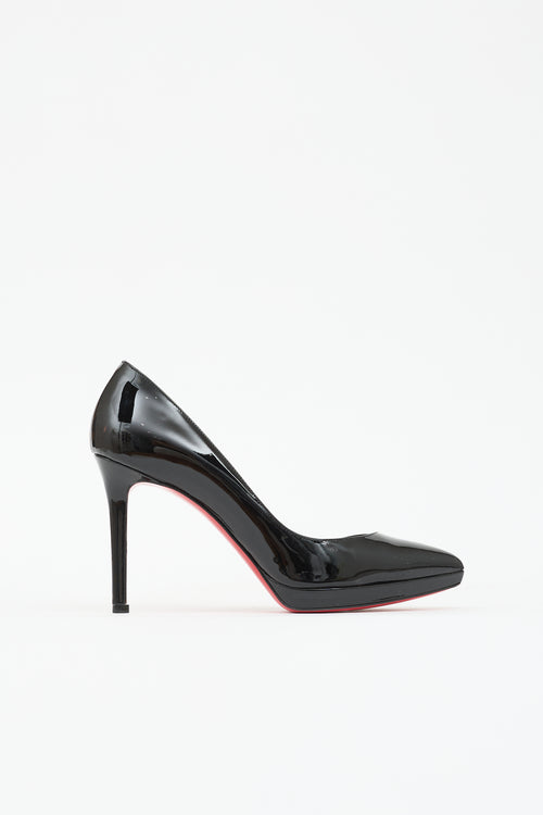 Christian Louboutin Patent Pigalle Plato Pump