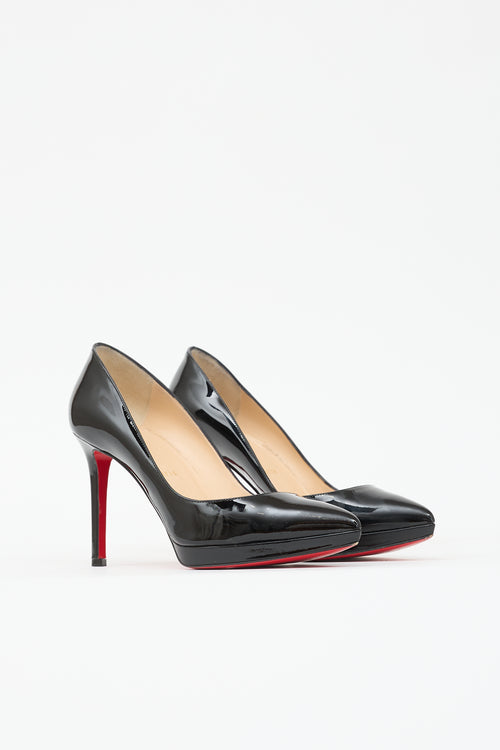 Christian Louboutin Patent Pigalle Plato Pump