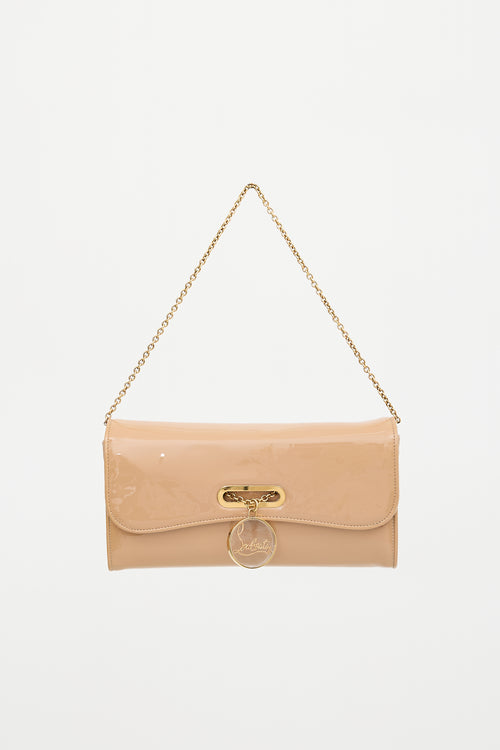 Christian Louboutin Patent Riviera Clutch