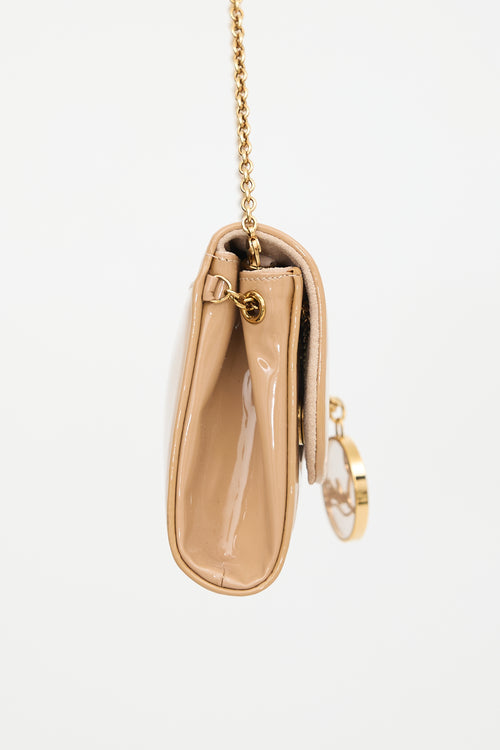 Christian Louboutin Patent Riviera Clutch