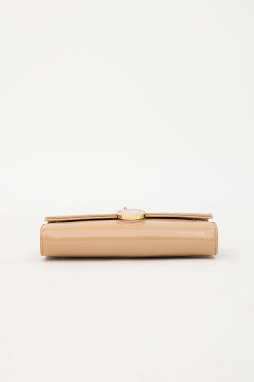 Christian Louboutin Patent Riviera Clutch