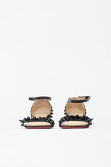 Christian Louboutin Patent Spike Druide Sandal