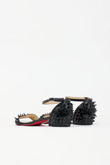 Christian Louboutin Patent Spike Druide Sandal