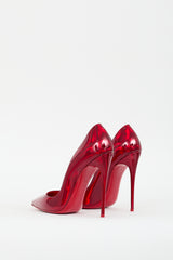 Christian Louboutin Red Patent Psychic So Kate Pump
