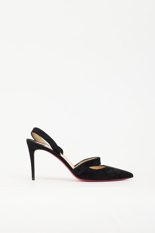 Christian Louboutin Suede Actina Heel