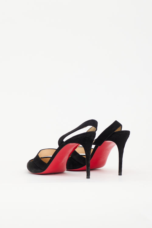 Christian Louboutin Suede Actina Heel