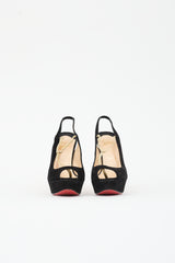 Christian Louboutin Suede Alta Spritney Heel