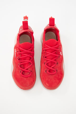 Christian Louboutin Suede Arpoador Sneaker