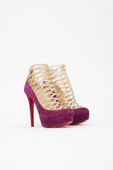Christian Louboutin Suede Berlinissimo Heel