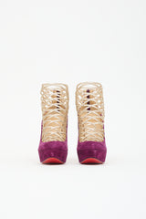 Christian Louboutin Suede Berlinissimo Heel