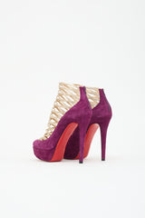 Christian Louboutin Suede Berlinissimo Heel