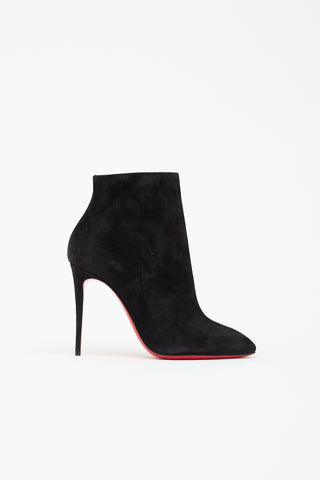 Christian Louboutin Suede Eloise Booty Boot