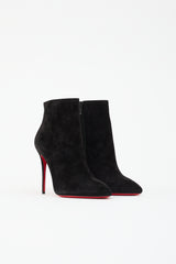 Christian Louboutin Suede Eloise Booty Boot
