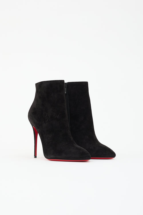Christian Louboutin Suede Eloise Booty Boot