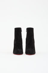 Christian Louboutin Suede Eloise Booty Boot