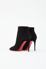 Christian Louboutin Suede Eloise Booty Boot
