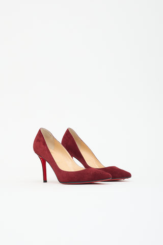 Christian Louboutin Suede Miss Z Pump