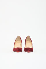 Christian Louboutin Suede Miss Z Pump