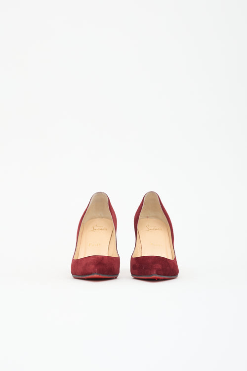 Christian Louboutin Suede Miss Z Pump