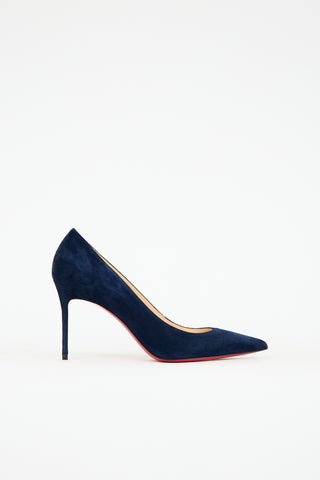 Christian Louboutin Suede Kate Pump