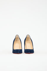 Christian Louboutin Suede Kate Pump