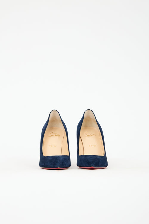 Christian Louboutin Suede Kate Pump