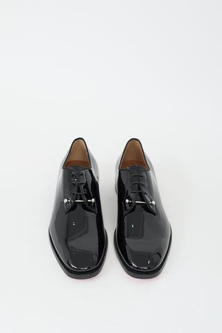 Christian Louboutin Black Patent Leather Chambeliss Derby