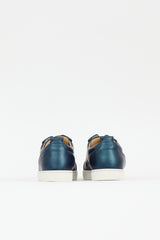 Christian Louboutin Leather Spike Louis Junior Sneaker