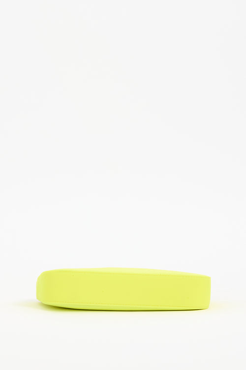 Christian Louboutin Neon Yellow Leather Loubila Mini Bag