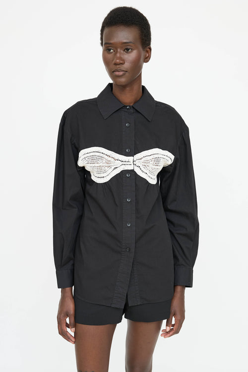 Christopher Esber Cotton Button Up Shirt