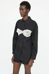 Christopher Esber Cotton Button Up Shirt