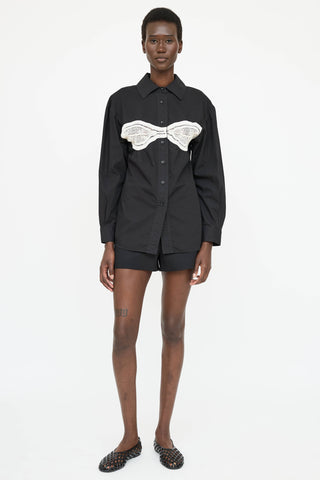 Christopher Esber Cotton Button Up Shirt