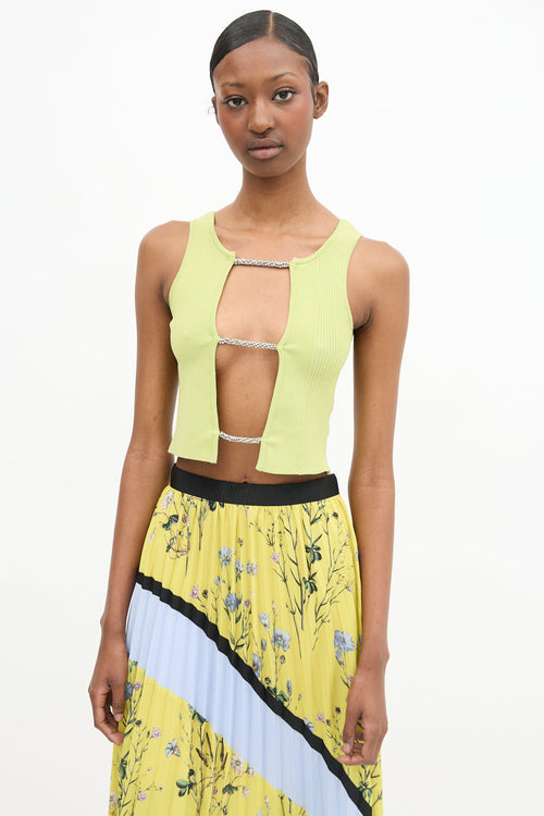 Christopher Esber Knit Cutout Tank Top