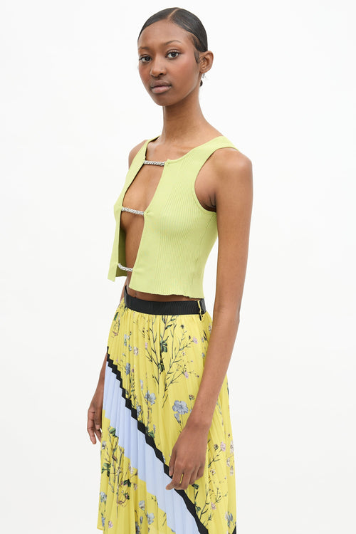 Christopher Esber Knit Cutout Tank Top