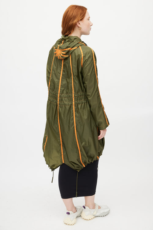 Christopher Raeburn Green & Orange Nylon Jacket