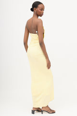 Christopher Esber Jersey Draped Strapless Dress