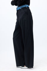 Christopher Esber Wool & Denim Trouser