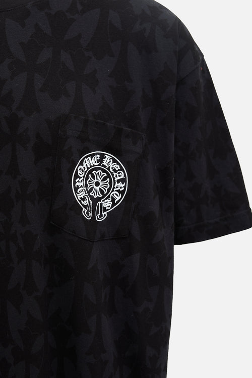 Chrome Hearts All Over Crosses T-Shirt