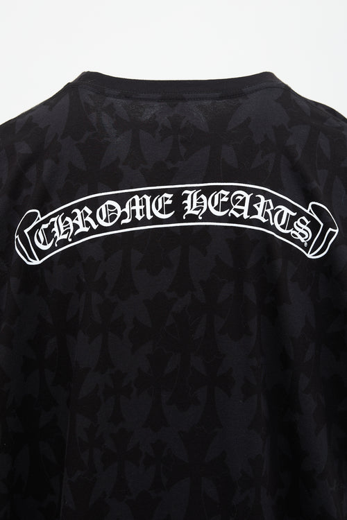Chrome Hearts All Over Crosses T-Shirt